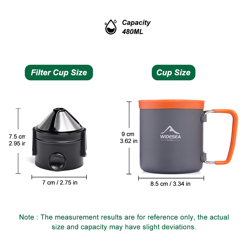 Zestaw naczyń kempingowych, sp – Coffee Equipment For Camping recenzja i cena