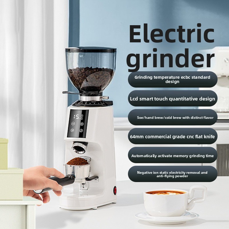 Elektryczny młynek do kawy, 10 – Coffee Grinder Burr Flat recenzja i cena