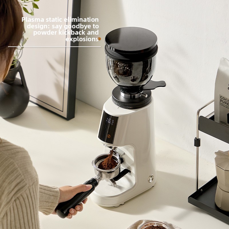 Elektryczny młynek do kawy, 10 – Coffee Grinder Burr Flat recenzja i cena